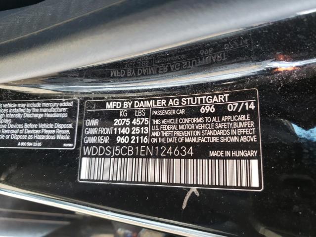 2014 MERCEDES-BENZ CLA 45 AMG WDDSJ5CB1EN124634