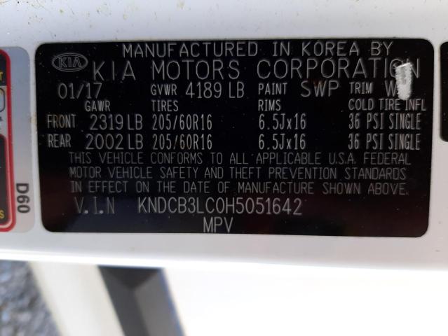 2017 KIA NIRO FE KNDCB3LC0H5051642