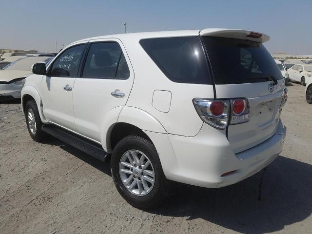 VIN: MHFYX59G2D8048476 Auction: COPART UAE Lot: 61694421 Location: DUBAI INDUSTRIAL CITY - DUBAI MHFYX59G2D8048476 TOYOTA FORTUNER 2013 WHITE Photo 3