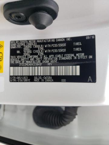 2017 LEXUS RX 350 L 2T2ZZMCA6HC038497