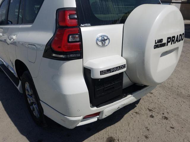 VIN: JTEBU3FJ8LK188852 Auction: COPART UAE Lot: 61335861 Location: DUBAI INDUSTRIAL CITY - DUBAI JTEBU3FJ8LK188852 TOYOTA PRADO 2020 WHITE Photo 9