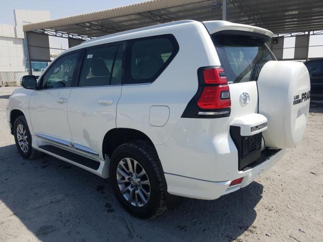 VIN: JTEBU3FJ8LK188852 Auction: COPART UAE Lot: 61335861 Location: DUBAI INDUSTRIAL CITY - DUBAI JTEBU3FJ8LK188852 TOYOTA PRADO 2020 WHITE Photo 3