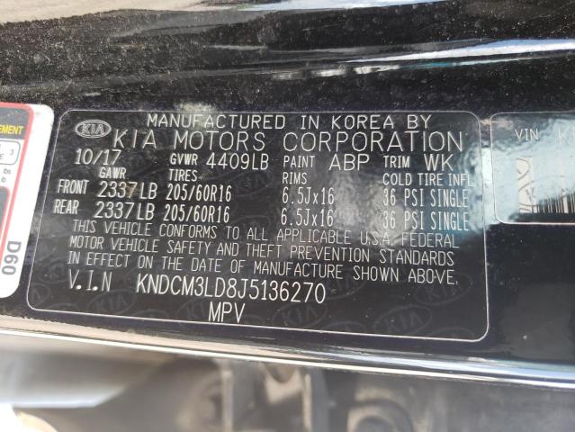 2018 KIA NIRO LX KNDCM3LD8J5136270