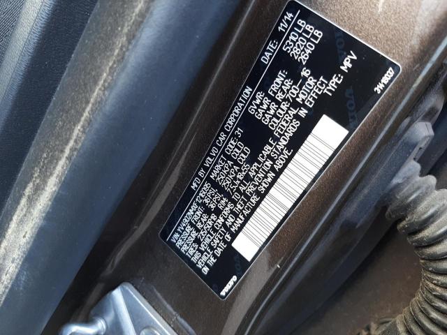 2015 VOLVO XC70 T6 PL YV4902NMXF1216095