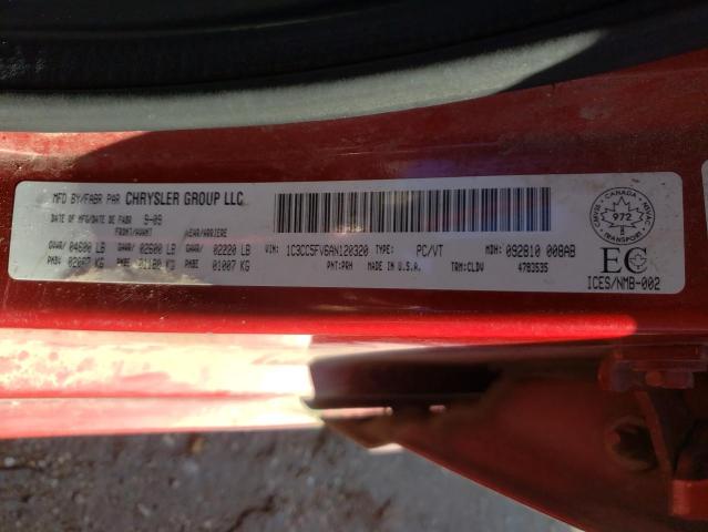 2010 CHRYSLER SEBRING LI 1C3CC5FV6AN120320