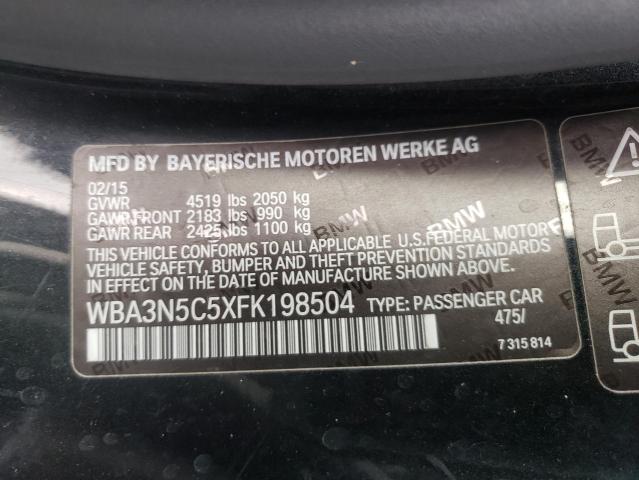 2015 BMW 428 XI WBA3N5C5XFK198504