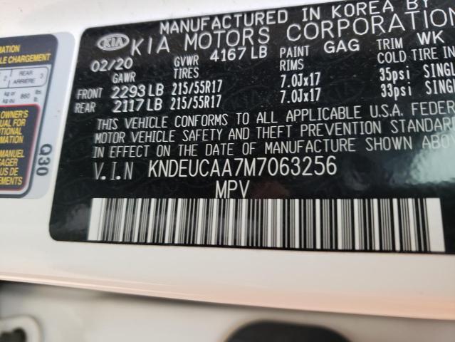 2021 KIA SELTOS S KNDEUCAA7M7063256