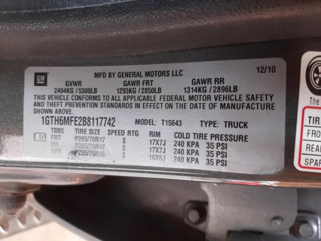 2011 GMC CANYON SLE 1GTH6MFE2B8117742