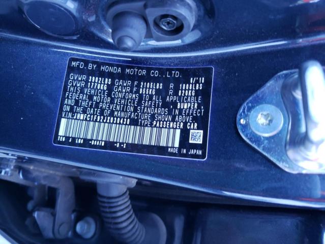 2018 HONDA CIVIC TOUR JHMFC1F92JX030430