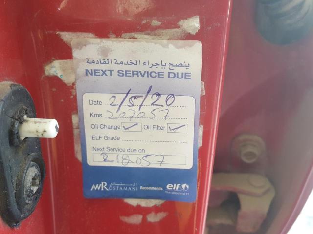 VIN: JTDKT623050098660 Auction: COPART UAE Lot: 62193971 Location: DUBAI INDUSTRIAL CITY - DUBAI JTDKT623050098660 TOYOTA XA 2005 RED Photo 14