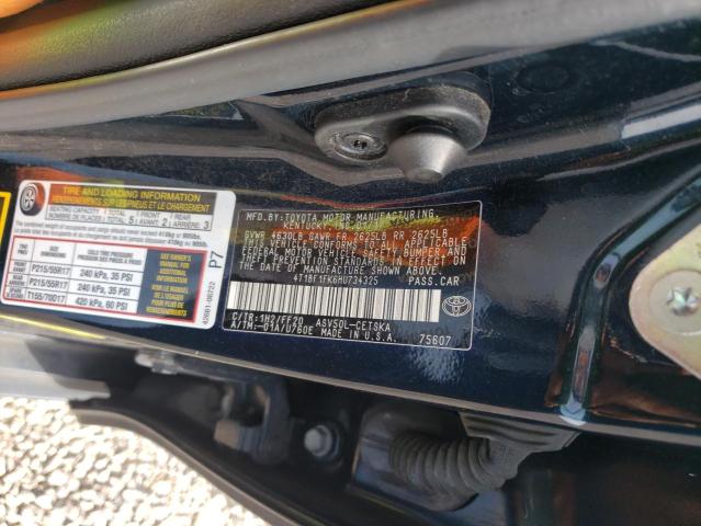 2017 TOYOTA CAMRY LE A 4T1BF1FK6HU734325