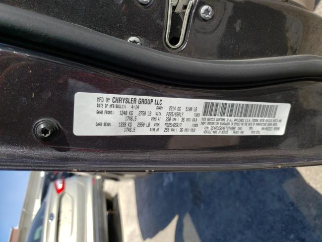 2014 DODGE JOURNEY LI 3C4PDCBG4ET270986