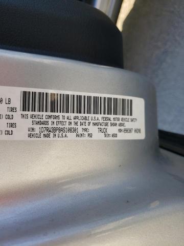 2010 DODGE DAKOTA SXT 1D7RW3BP8AS108301