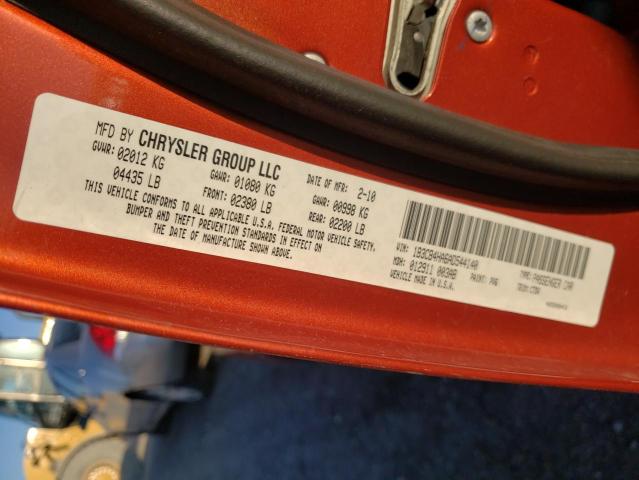 2010 DODGE CALIBER SX 1B3CB4HA6AD544140