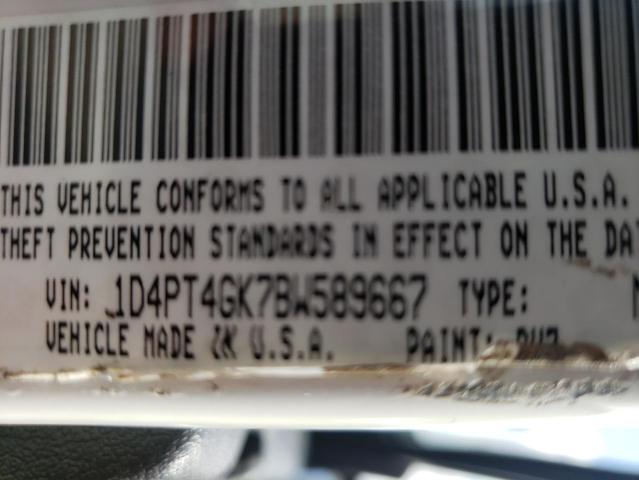 2011 DODGE NITRO HEAT 1D4PT4GK7BW589667