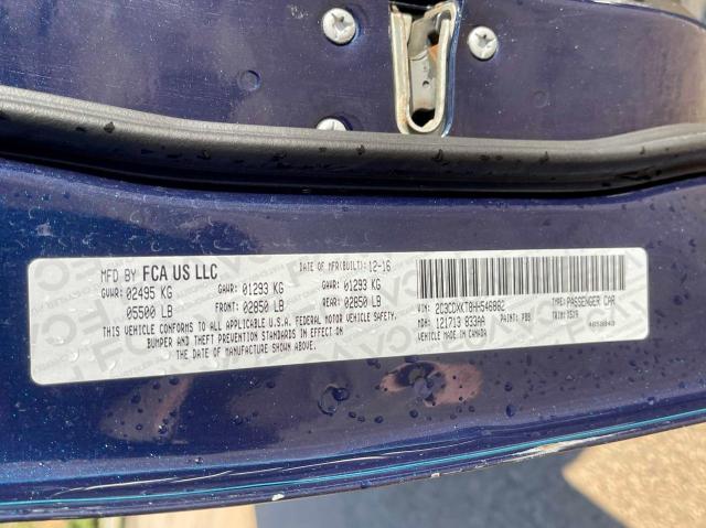2017 DODGE CHARGER PO 2C3CDXKT8HH546882