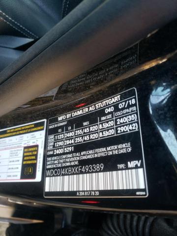 2019 MERCEDES-BENZ GLC COUPE WDC0J4KBXKF493389