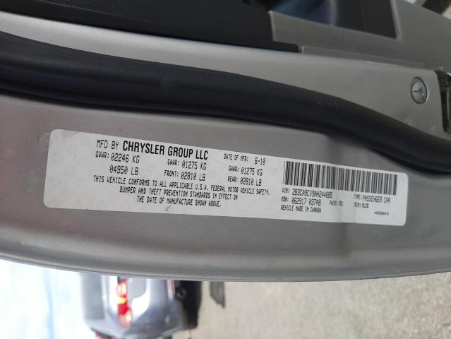 2010 DODGE CHARGER RA 2B3CA9CV9AH244685