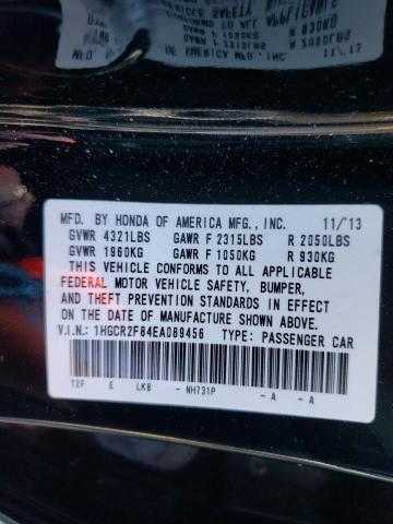 2014 HONDA ACCORD EXL - 1HGCR2F84EA089456