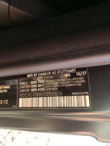 2018 MERCEDES-BENZ G 63 AMG WDCYC7DH4JX286876