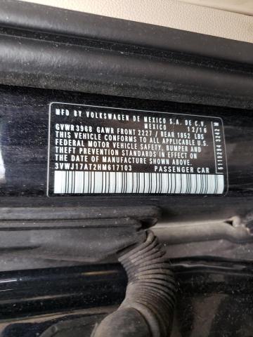2017 VOLKSWAGEN BEETLE SE 3VWJ17AT2HM617103