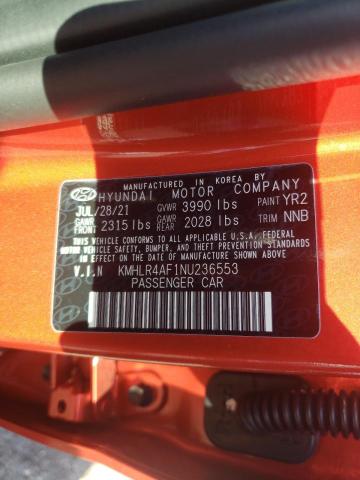 2022 HYUNDAI ELANTRA N KMHLR4AF1NU236553