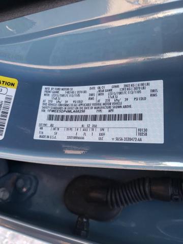 2021 FORD BRONCO BAS 1FMEE5DP4MLA68250