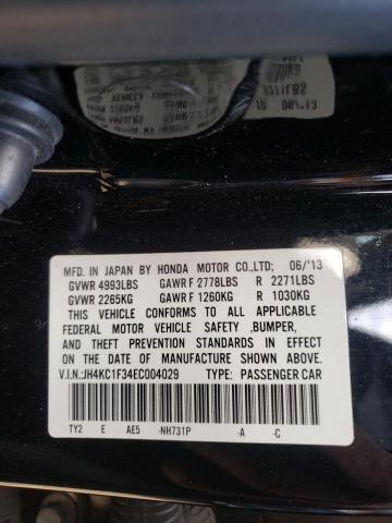 2014 ACURA RLX JH4KC1F34EC004029