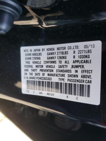 2014 ACURA RLX JH4KC1F34EC003303