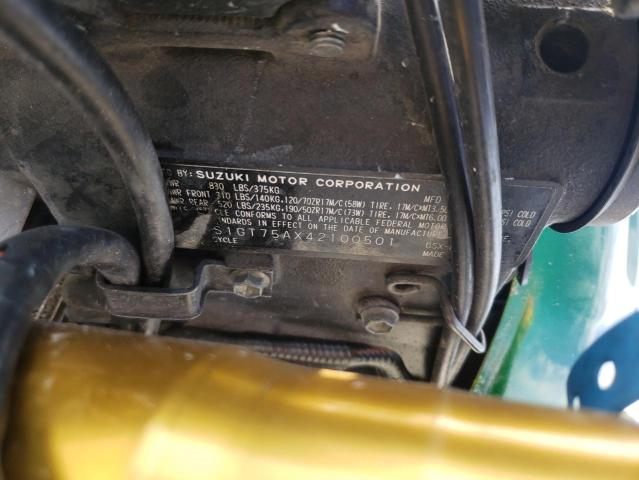 2004 SUZUKI GSX-R1000 JS1GT75AX42100501