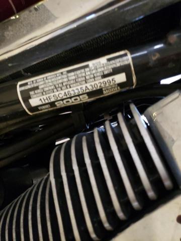 2005 HONDA VTX1800 C2 1HFSC46335A302995