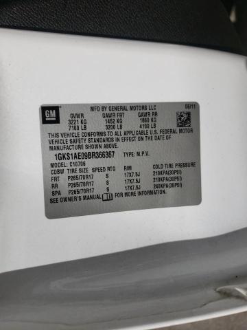 2011 GMC YUKON SLE 1GKS1AE09BR366367
