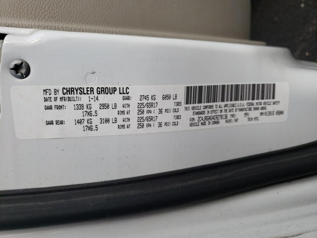 2014 RAM TRADESMAN 2C4JRGAG4ER278136