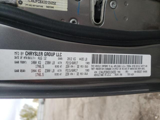 2013 JEEP PATRIOT LI 1C4NJPCBXDD124252