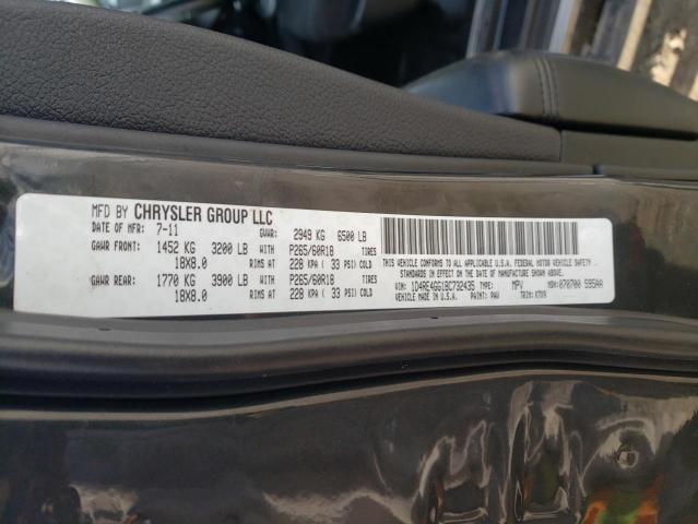 2011 DODGE DURANGO CR 1D4RE4GG1BC732435
