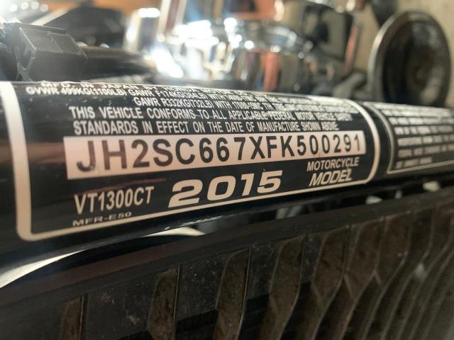 2015 HONDA VT1300 CT JH2SC667XFK500291