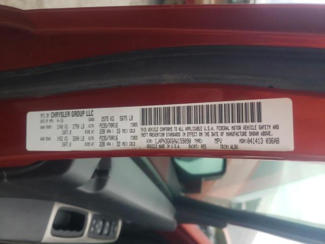 2010 JEEP LIBERTY RE 1J4PN3GK6AW159090
