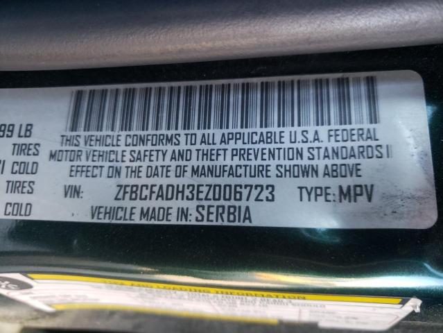 2014 FIAT 500L TREKK ZFBCFADH3EZ006723