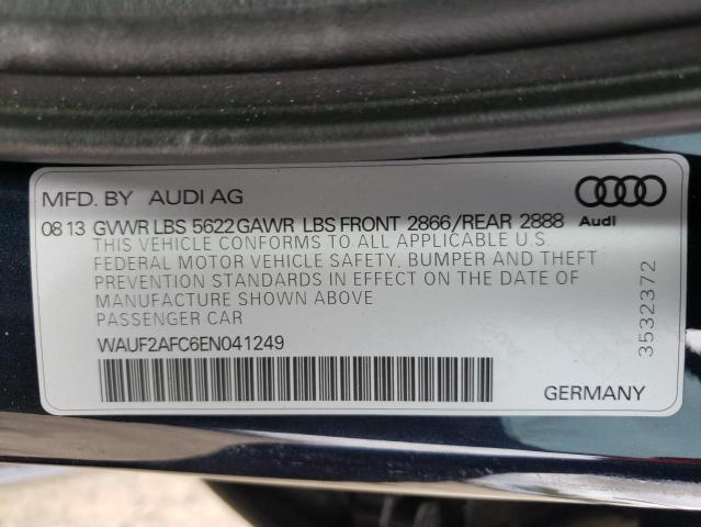 2014 AUDI S6 WAUF2AFC6EN041249