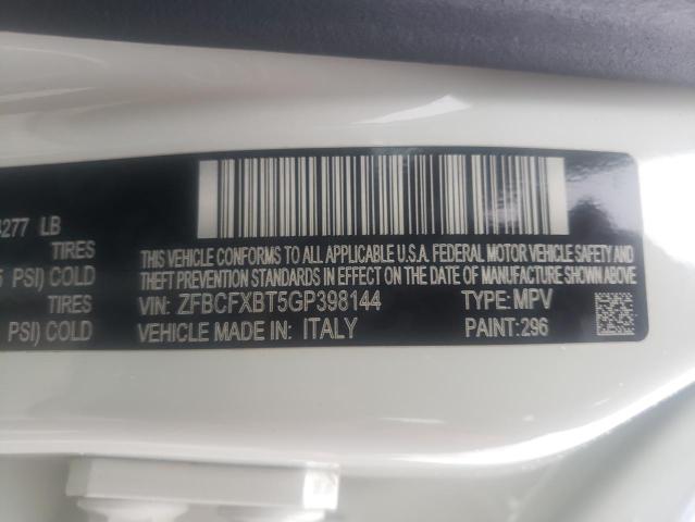 2016 FIAT 500X EASY ZFBCFXBT5GP398144