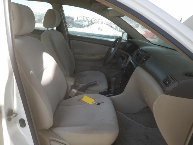 VIN: JTDBW23E250090558 Auction: COPART UAE Lot: 63073721 Location: DUBAI INDUSTRIAL CITY - DUBAI JTDBW23E250090558 TOYOTA COROLLA 2005 WHITE Photo 5