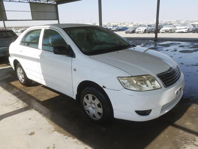 VIN: JTDBW23E250090558 Auction: COPART UAE Lot: 63073721 Location: DUBAI INDUSTRIAL CITY - DUBAI JTDBW23E250090558 TOYOTA COROLLA 2005 WHITE Photo 1