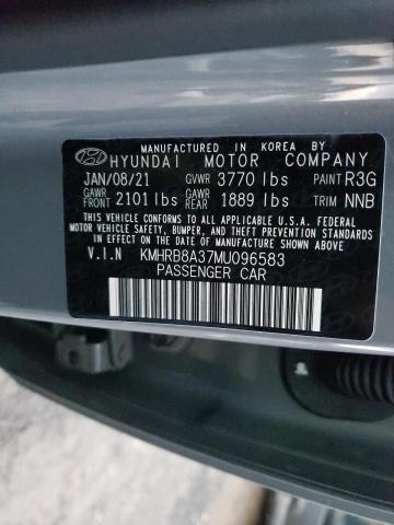 2021 HYUNDAI VENUE SE KMHRB8A37MU096583