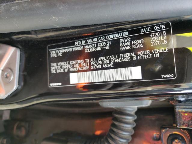 2015 VOLVO S80 PREMIE YV140MAK9F1186028