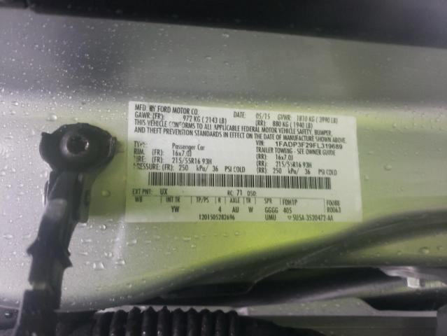 2015 FORD FOCUS SE 1FADP3F29FL319689