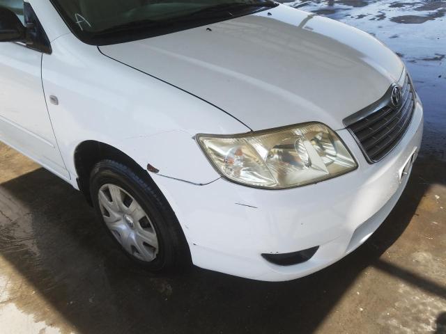 VIN: JTDBW23E250090558 Auction: COPART UAE Lot: 63073721 Location: DUBAI INDUSTRIAL CITY - DUBAI JTDBW23E250090558 TOYOTA COROLLA 2005 WHITE Photo 10