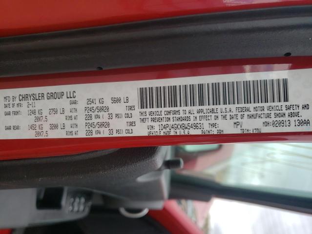 2011 DODGE NITRO HEAT 1D4PU4GKXBW549631