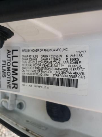 2018 ACURA TLX TECH+A 19UUB2F66JA013268