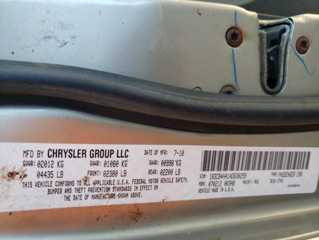 2010 DODGE CALIBER SX 1B3CB4HA1AD630259