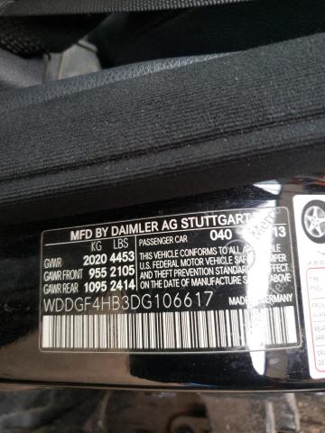 2013 MERCEDES-BENZ C CLASS WDDGF4HB3DG106617